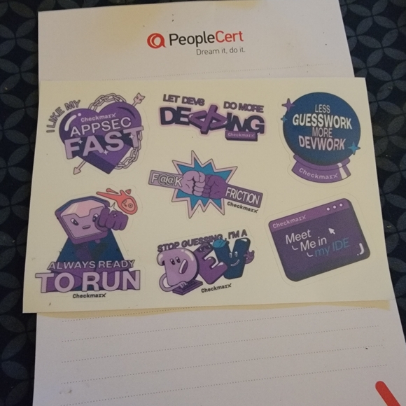 Checkmarx Tech Sticker Set - Picture 2 of 2